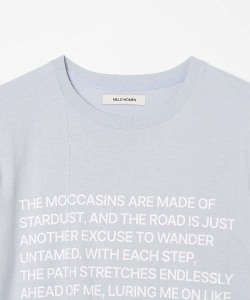MILLO WOMEN（ミロウーマン）の「シムラインアーカイブTシャツ[スカイブルー]（Tシャツ/カットソー・レディース・その他・ONE SIZE）」の5枚目の写真