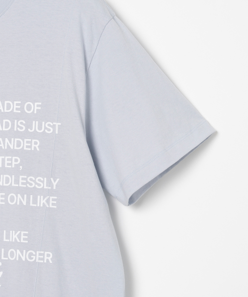 MILLO WOMEN（ミロウーマン）の「シムラインアーカイブTシャツ[スカイブルー]（Tシャツ/カットソー・レディース・その他・ONE SIZE）」の6枚目の写真