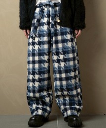 primula（プリムラ）の「ワイドチェックパンツ（その他パンツ）」