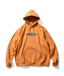 Lafayette | LFYT ラファイエット【Lafayette】 × レミオ 【REMIO】-  ロゴ プルオーバーパーカー イエロー オレンジ 【Lafayette LOGO HOODIE YELLOW ORANGE LE260501】(パーカー)