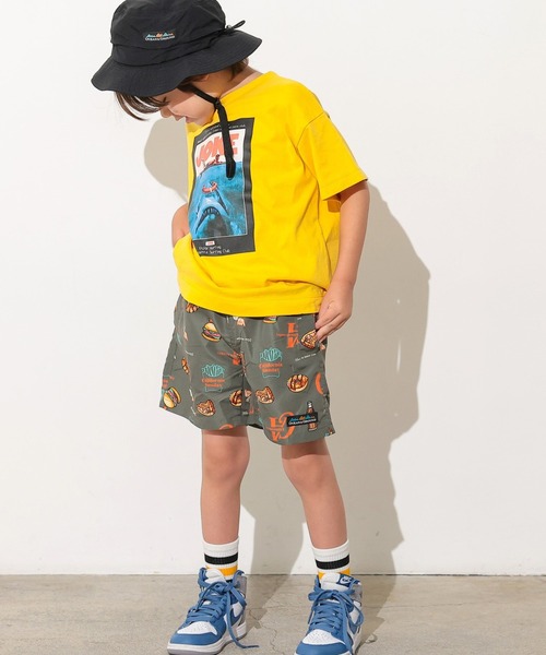 Ocean&Ground(オーシャン&グラウンド)の「【撥水加工/水陸両用】ウミヤマソウガラ夏ショーツ(その他パンツ・キッズ・チャコール/オリーブ/オフホワイト/ターコイズブルー・80/90/95/100/110/120/130/140)」の11枚目の写真