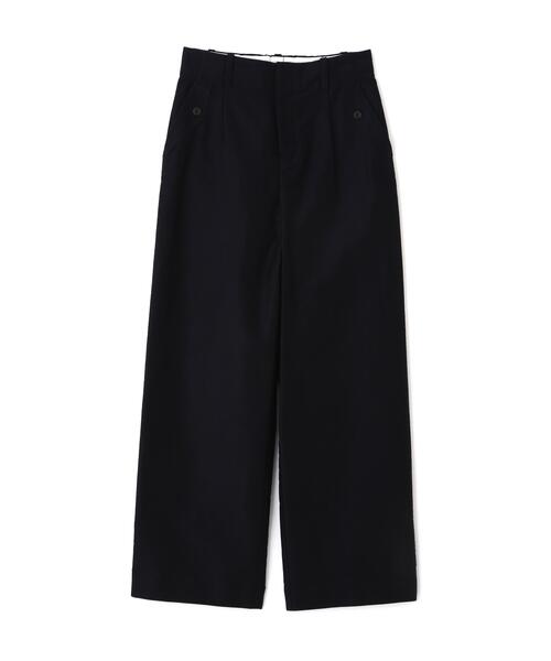 human woman（ヒューマンウーマン）の「◆【4サイズ展開/ウォッシャブル】ライトモールスキンセミワイドパンツ（その他パンツ・レディース・ネイビー/グレー・SMALL/MEDIUM/LARGE/X-SMALL）」の11枚目の写真