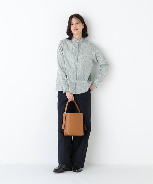 human woman（ヒューマンウーマン）の「◆【4サイズ展開/ウォッシャブル】ライトモールスキンセミワイドパンツ（その他パンツ・レディース・ネイビー/グレー・SMALL/MEDIUM/LARGE/X-SMALL）」の16枚目の写真