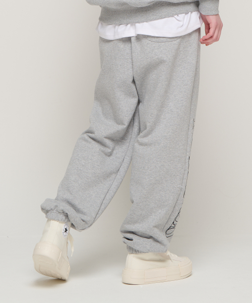 ROIDESROIS（ロワデロワ）の「クラシックスウェットジョガーパンツ（グレー）（スウェットパンツ・レディース・その他・S/M/L）」の3枚目の写真