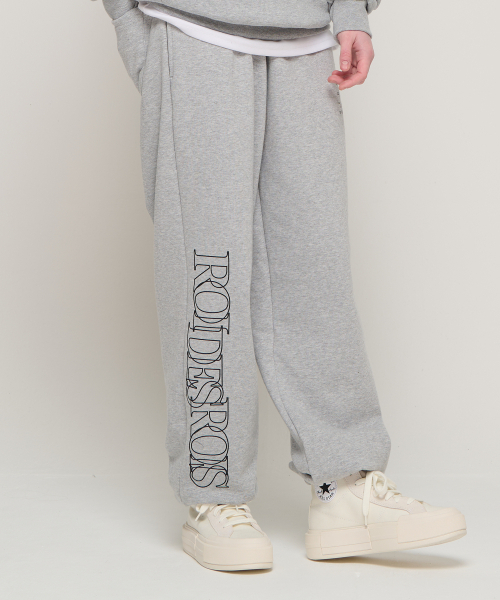 ROIDESROIS（ロワデロワ）の「クラシックスウェットジョガーパンツ（グレー）（スウェットパンツ・レディース・その他・S/M/L）」の4枚目の写真