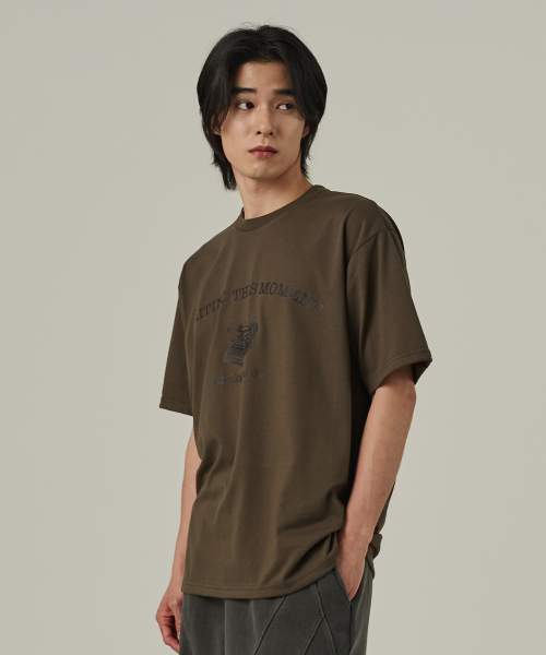 ANALOG MOOD（アナログムード）の「メロリーズプリンティング半袖Tシャツ（カーキ）（Tシャツ/カットソー・メンズ・その他・S/M/L/2XL/XL）」の2枚目の写真