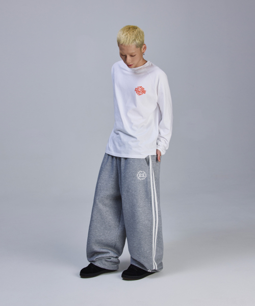 SCALLYWAG（スカリーワグ）の「88ライン起毛トレーニングパンツ[グレー]（スウェットパンツ・レディース・その他・M/L）」の6枚目の写真