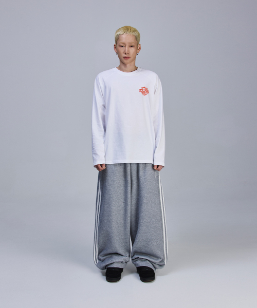 SCALLYWAG（スカリーワグ）の「88ライン起毛トレーニングパンツ[グレー]（スウェットパンツ・レディース・その他・M/L）」の11枚目の写真