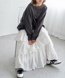 notch. | 【 notch. by KR 】ドローコードビッグロンT/　ドロストロンT(Tシャツ/カットソー)