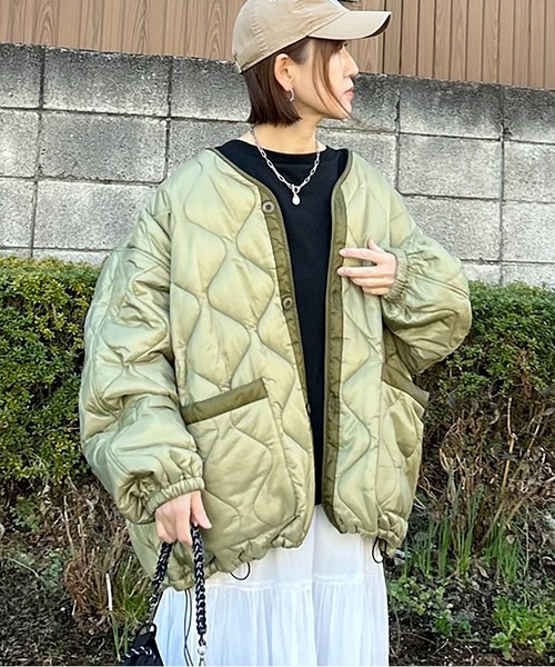 notch.（ノッチ）の「【 notch. by KR 】ドローコードビッグロンT/　ドロストロンT（Tシャツ/カットソー・レディース・オフホワイト/チャコールグレー/ブラック・M）」の16枚目の写真