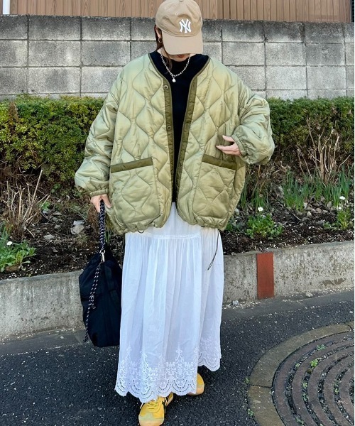 notch.（ノッチ）の「【 notch. by KR 】ドローコードビッグロンT/　ドロストロンT（Tシャツ/カットソー・レディース・オフホワイト/チャコールグレー/ブラック・M）」の17枚目の写真