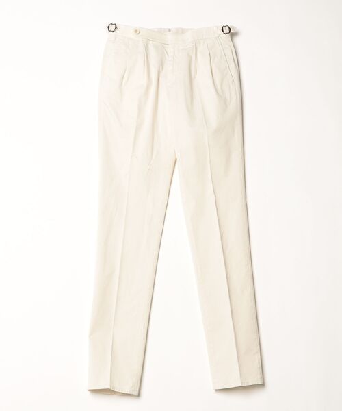 BEAMS F（ビームスエフ）の「GTA HERRCK（その他パンツ・メンズ・オフホワイト/ベージュ・48/46/44）」の2枚目の写真