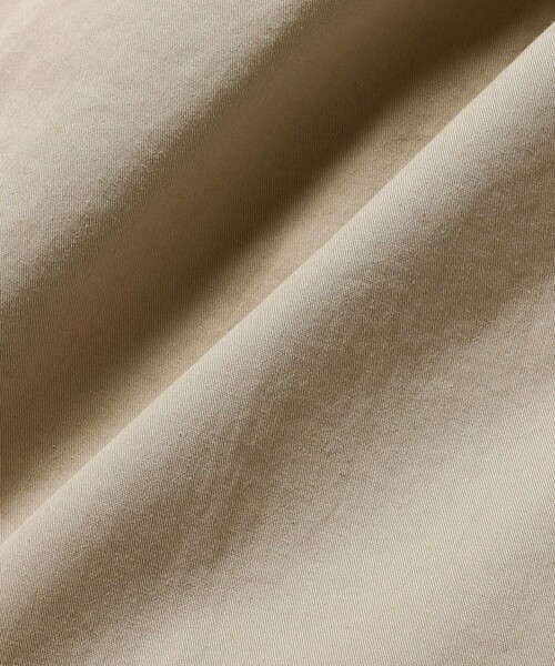 GTA（ジーティーアー）の「【別注】GTA / HERRICK ストレッチ コットン ギャバジン サイドアジャスター 2プリーツ スラックス（その他パンツ・メンズ・オフホワイト/ベージュ・48/46/44）」の4枚目の写真