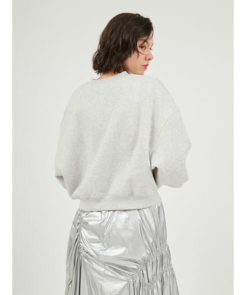 NEW BALANCE(ニューバランス)の「【New Balance for emmi】Track side フリースクルー(スウェット・レディース・ライトグレー・M/S)」の13枚目の写真