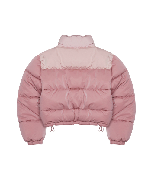 LUVISTRUE(ラヴイズトゥルー)の「AM GLOSSY SHORT PUFFER JACKET(PINK)(ダウンジャケット/コート・レディース・その他・FREE)」の4枚目の写真