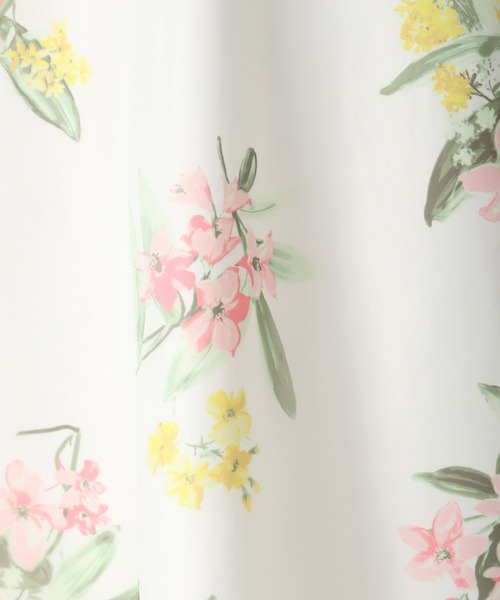 MISCH MASCH（ミッシュマッシュ）の「2026春夏新作 ボタニカルオーガンジーフラワースカート（スカート・レディース・ブルー/ピンク・S/M）」の14枚目の写真