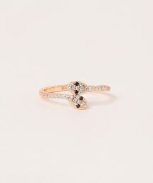 【Cle・stone(クレストーン)】スネークヘッド オープンリング cle-ring-4-7【RBTS】