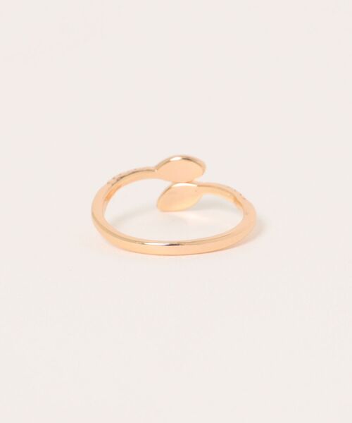 Burner(バーナー)の「【Cle・stone(クレストーン)】スネークヘッド オープンリング cle-ring-4-7【RBTS】(リング・レディース・ゴールド系その他・FREE)」の2枚目の写真
