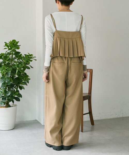 ear PAPILLONNER（イアパピヨネ）の「サマーツイードセットアップ【SUM1 STYLE】（その他トップス・レディース・ベージュ/ブラック・FREE）」の3枚目の写真