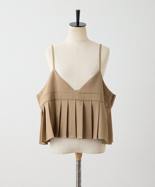 ear PAPILLONNER（イアパピヨネ）の「サマーツイードセットアップ【SUM1 STYLE】（その他トップス・レディース・ベージュ/ブラック・FREE）」の11枚目の写真