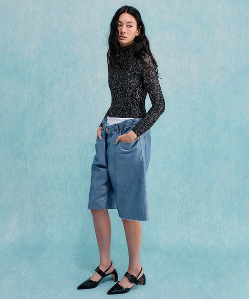 CHARLES & KEITH(チャールズ & キース)の「ツートーン バックルポインテッドスリングバックパンプス(パンプス・レディース・バーガンディー/イエロー系その他2/ブラック/ブラック系その他6・25cm/24.5cm/23.5cm/23cm/22.5cm/25.5cm)」の12枚目の写真