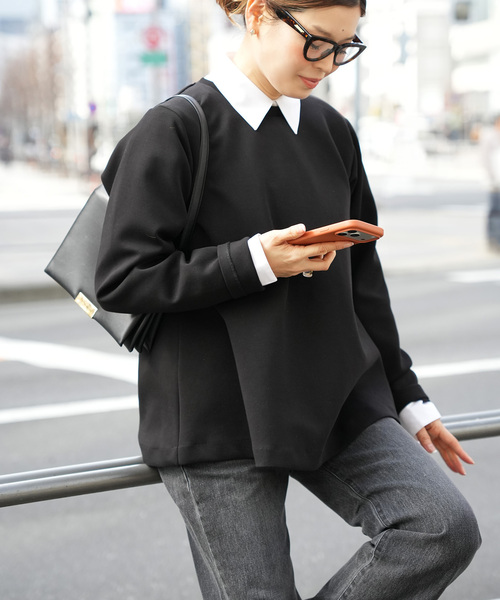 deuxieme classe CELERI Oversized Tシャツ CELERI Cocoon Oversized Tシャツ（Tシャツ／カットソー）｜Deuxieme