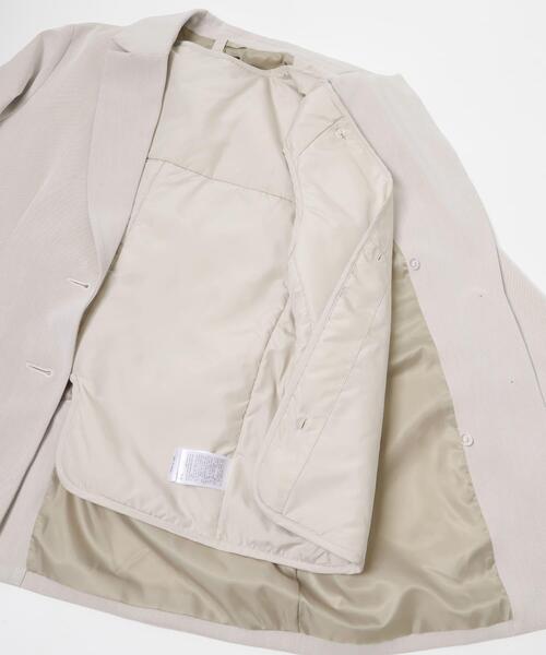 URBAN RESEARCH ROSSO WOMEN(アーバンリサーチ ロッソ)の「ライナー付テーラードジャケット(その他アウター・レディース・ベージュ系その他/ダークブラウン・FREE)」の7枚目の写真