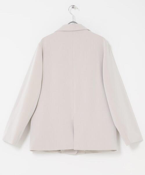 URBAN RESEARCH ROSSO WOMEN(アーバンリサーチ ロッソ)の「ライナー付テーラードジャケット(その他アウター・レディース・ベージュ系その他/ダークブラウン・FREE)」の8枚目の写真