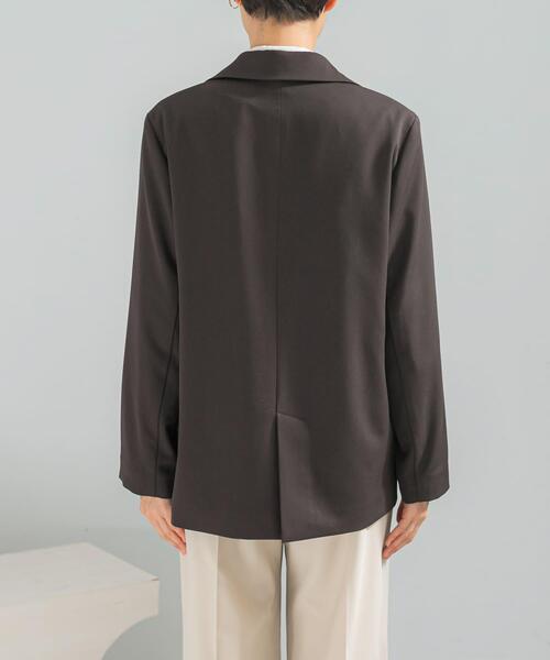 URBAN RESEARCH ROSSO WOMEN(アーバンリサーチ ロッソ)の「ライナー付テーラードジャケット(その他アウター・レディース・ベージュ系その他/ダークブラウン・FREE)」の17枚目の写真