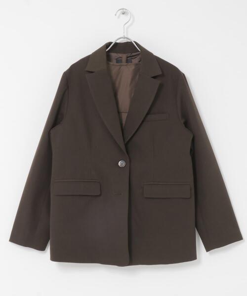 URBAN RESEARCH ROSSO WOMEN(アーバンリサーチ ロッソ)の「ライナー付テーラードジャケット(その他アウター・レディース・ベージュ系その他/ダークブラウン・FREE)」の19枚目の写真