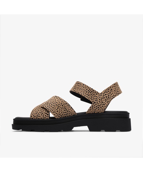 Clarks(クラークス)の「Orinoco3 Cross / オリノコ3クロス (アニマルプリント)(サンダル・レディース・アニマル・UK6/UK5.5/UK5/UK4.5/UK4/UK3.5/UK3)」の2枚目の写真