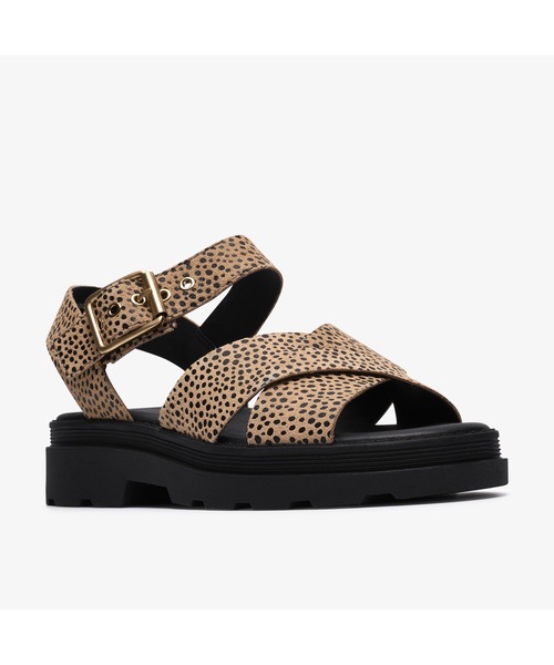 Clarks(クラークス)の「Orinoco3 Cross / オリノコ3クロス (アニマルプリント)(サンダル・レディース・アニマル・UK6/UK5.5/UK5/UK4.5/UK4/UK3.5/UK3)」の4枚目の写真