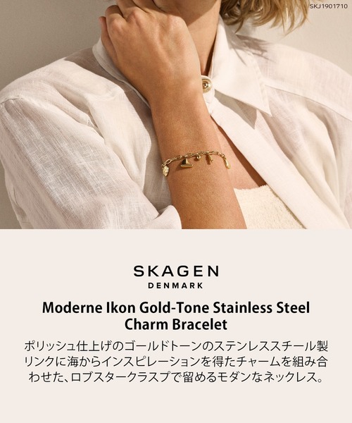 SKAGEN(スカーゲン)の「スカーゲン アクセサリー レディース ブレスレット ゴールド SKJ1901710(ブレスレット・レディース・ゴールド・FREE)」の5枚目の写真