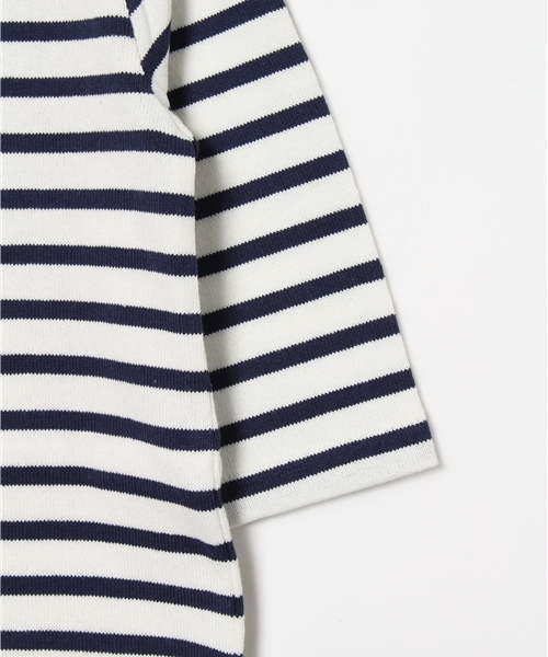 URBAN RESEARCH DOORS（アーバンリサーチドアーズ）の「FORK＆SPOON Color Border（Tシャツ/カットソー・キッズ・ホワイト/ブルー系その他/レッド・120/90/105/135）」の6枚目の写真