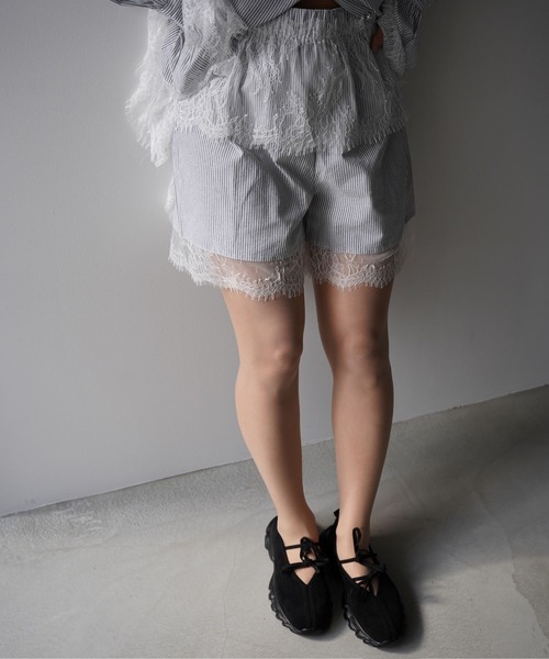 SANSeLF（サンセルフ）の「【SANSeLF】レースアップフラットシューズ sas26s004（その他シューズ・レディース・ピンク/ブラック・36/37/38/39）」の19枚目の写真