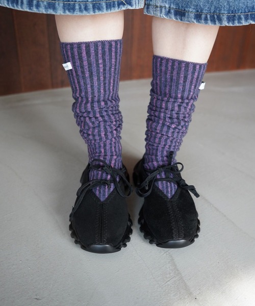 SANSeLF（サンセルフ）の「【SANSeLF】レースアップフラットシューズ sas26s004（その他シューズ・レディース・ピンク/ブラック・36/37/38/39）」の6枚目の写真