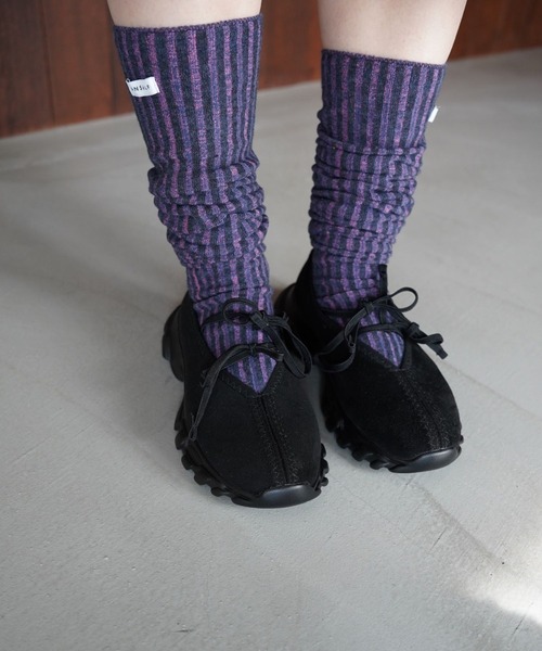 SANSeLF（サンセルフ）の「【SANSeLF】レースアップフラットシューズ sas26s004（その他シューズ・レディース・ピンク/ブラック・36/37/38/39）」の7枚目の写真