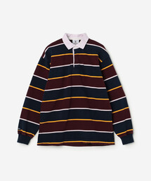 patagonia ラガーシャツ M ブラウン ストライプ ラガーシャツ」に該当