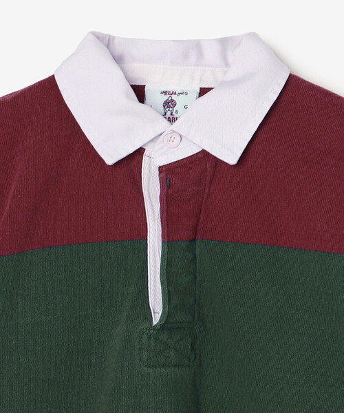 Barbarian（バーバリアン）の「BARBARIAN | 〈別注〉コットン フェードラグビーシャツ MEN（Tシャツ/カットソー・メンズ・ブラウン系その他/ブラック系その他/レッド系その他・M/XL/L）」の15枚目の写真