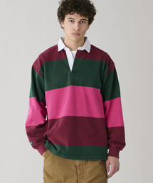 Barbarian | BARBARIAN | 〈別注〉コットン フェードラグビーシャツ MEN(Tシャツ/カットソー)