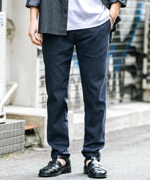 新色追加 多機能 接触冷感ストレッチイージーテーパードパンツ