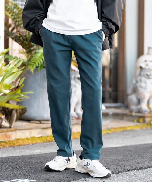 Rocky Monroe(ロッキーモンロー)の「新色追加 多機能 接触冷感ストレッチイージーテーパードパンツ(チノパンツ・メンズ・オフホワイト/ブラック/グレー/ブラウン/ブルーグリーン/カーキ/ブルーグレー/ネイビー/ベージュ/インディゴブルー/チャコール・XL/L/M/S)」の11枚目の写真