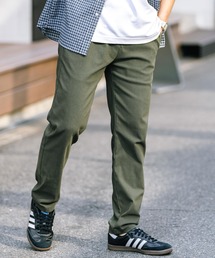 新色追加 多機能 接触冷感ストレッチイージーテーパードパンツ