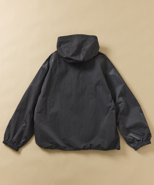 FREAK'S STORE（フリークスストア）の「アウトドア リップストップ ナイロン ワンポイントロゴ ジップアップパーカー ショーツ バッグ 3Pセット/セットアップ（ナイロンジャケット・メンズ・ワインレッド/ブラック/チャコールグレー/その他9/オレンジ・SMALL/LARGE/MEDIUM）」の18枚目の写真