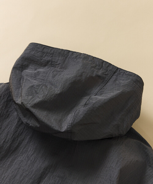 FREAK'S STORE（フリークスストア）の「アウトドア リップストップ ナイロン ワンポイントロゴ ジップアップパーカー ショーツ バッグ 3Pセット/セットアップ（ナイロンジャケット・メンズ・ワインレッド/ブラック/チャコールグレー/その他9/オレンジ・SMALL/LARGE/MEDIUM）」の19枚目の写真