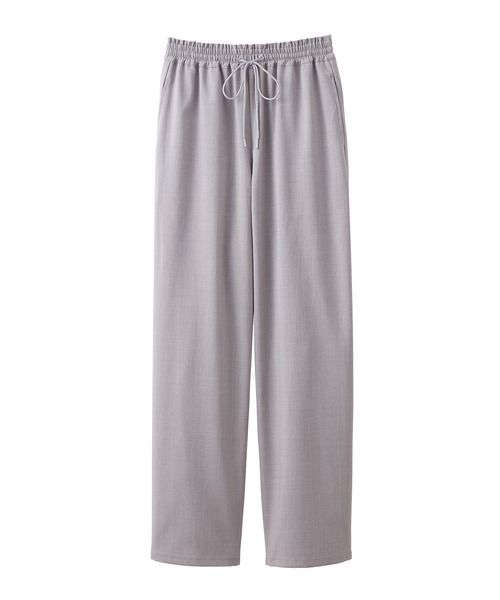 ReDial（リダイアル）の「きれい見え！ワイドイージーパンツ（スラックス・レディース・グレー/ブラック/モカ/アイボリー・L/M/3L/LL）」の6枚目の写真