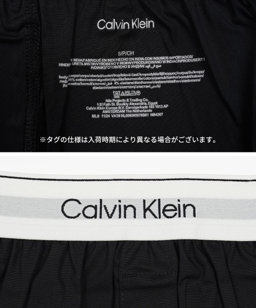 Calvin Klein(カルバン・クライン)の「Calvin Klein カルバンクライン 【3枚セット】ICON COTTON STRETCH BOXER メンズ トランクス(トランクス・メンズ・ブラック系2/ブラック・SMALL/MEDIUM)」の3枚目の写真