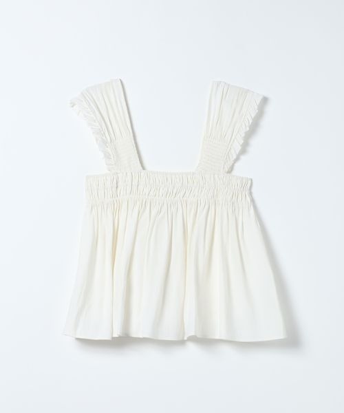 JEANASIS（ジーナシス）の「シャーリングギャザーZIP NS/659556（ベスト・レディース・ブラック/オフホワイト/カーキ・FREE）」の14枚目の写真