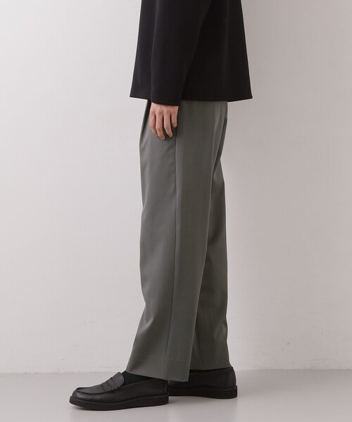 THE SHOP TK （ザ ショップ ティーケー ）の「FLEX LINE セミワイドイージーパンツ　ストレッチ/防シワ/マシンウォッシャブル/セットアップ可（その他パンツ・メンズ・ブラック/グレー/ベージュ・04/03/01/02）」の15枚目の写真