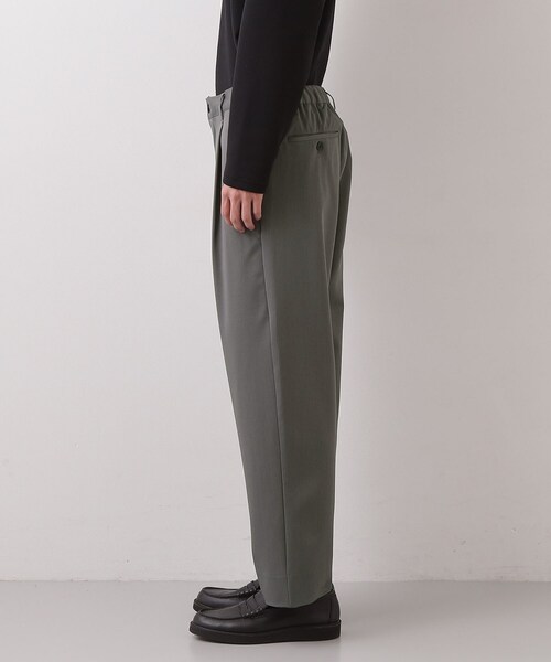THE SHOP TK （ザ ショップ ティーケー ）の「FLEX LINE セミワイドイージーパンツ　ストレッチ/防シワ/マシンウォッシャブル/セットアップ可（その他パンツ・メンズ・ブラック/グレー/ベージュ・04/03/01/02）」の5枚目の写真